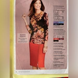 Talbots Double Weave Pencil Skirt